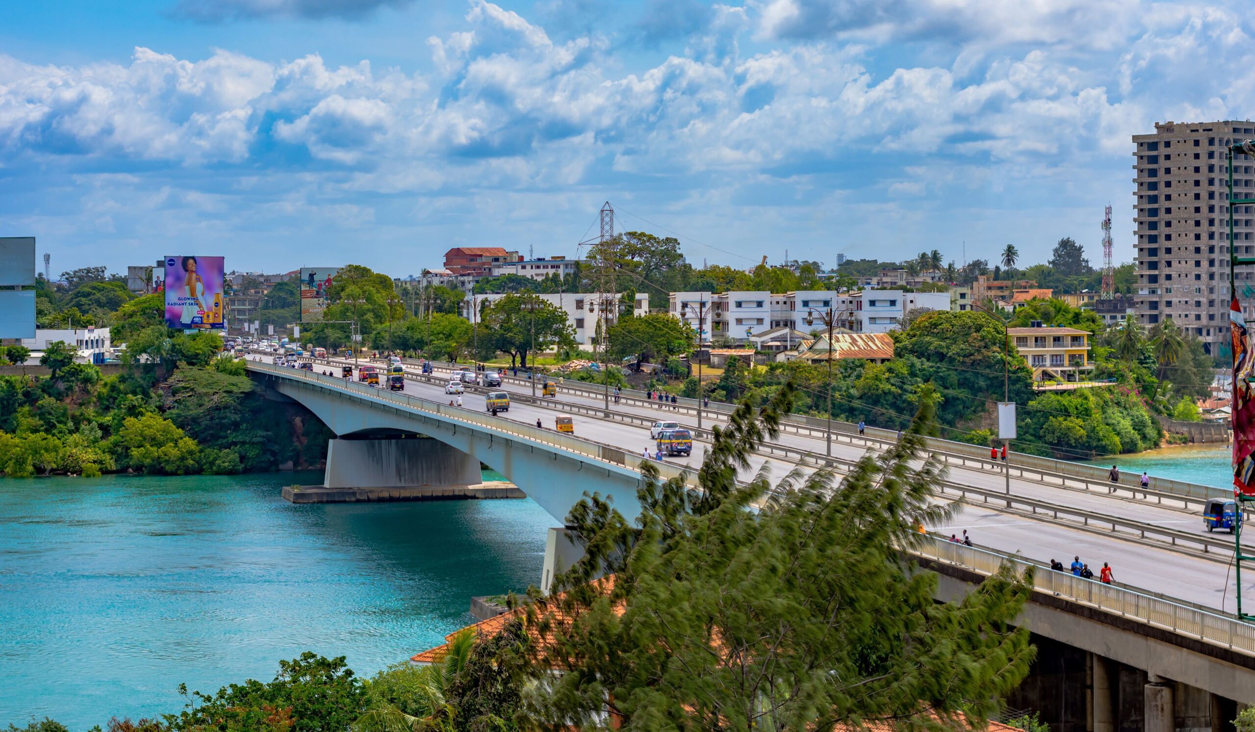 Aankomst in Mombasa