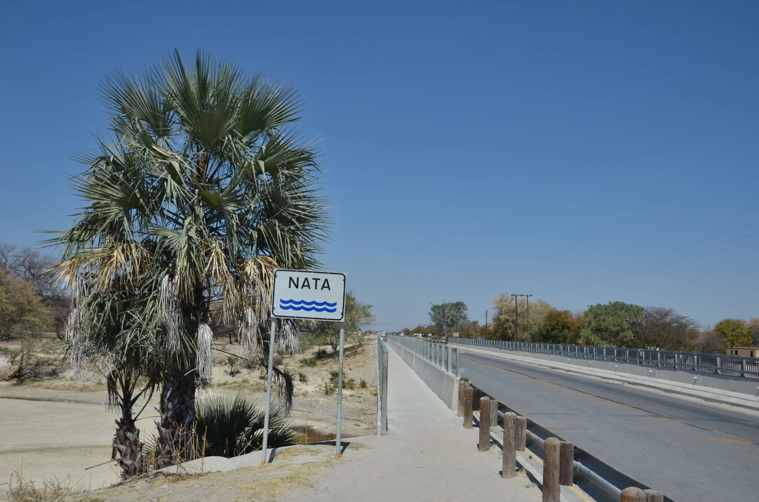 Rijd van de Boteti River naar Nata