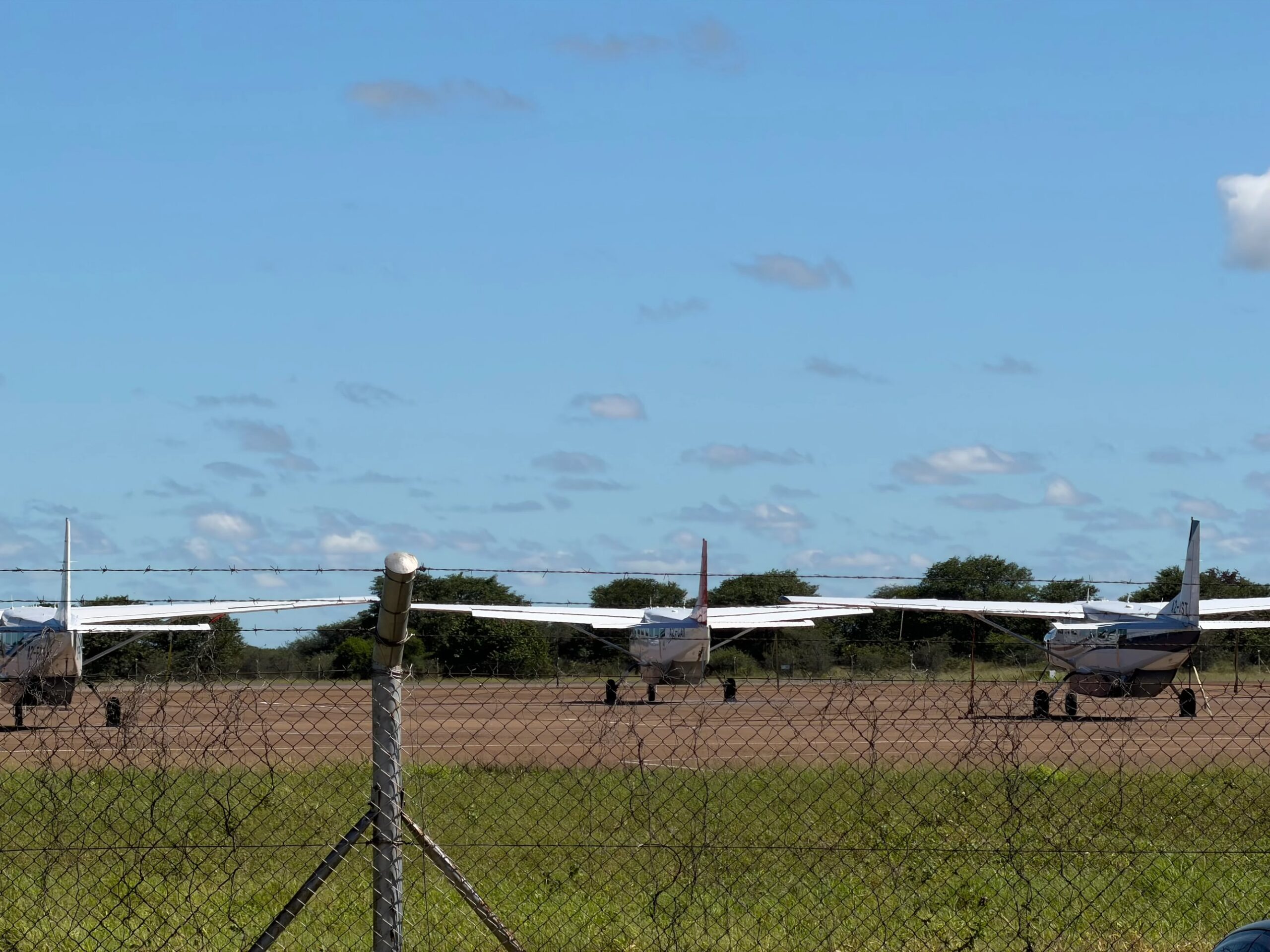 Vlucht van Moremi Game Reserve naar Maun