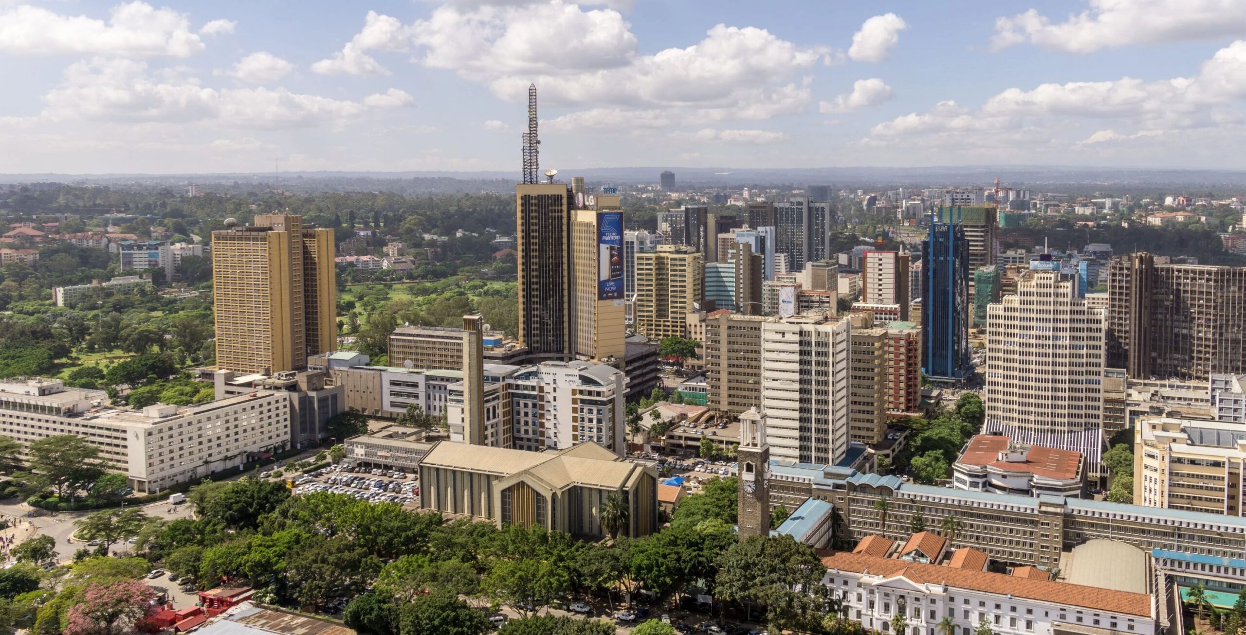 Rit terug naar Nairobi