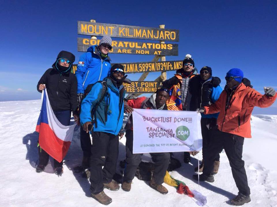 Beklimming van de Kilimanjaro in Tanzania